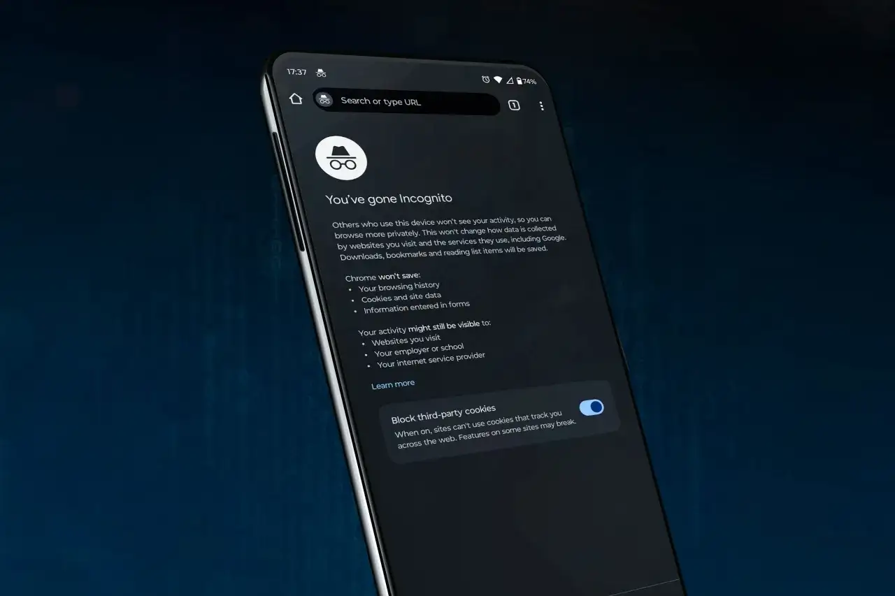 Ekran telefonu z informacją