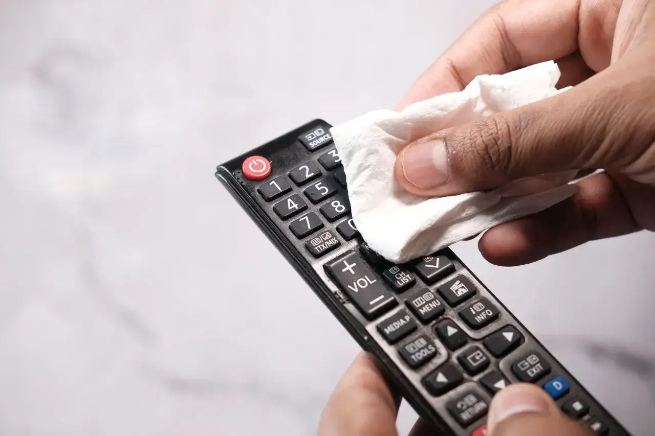 Diagnostyka pilota TV, wymiana baterii pilot
