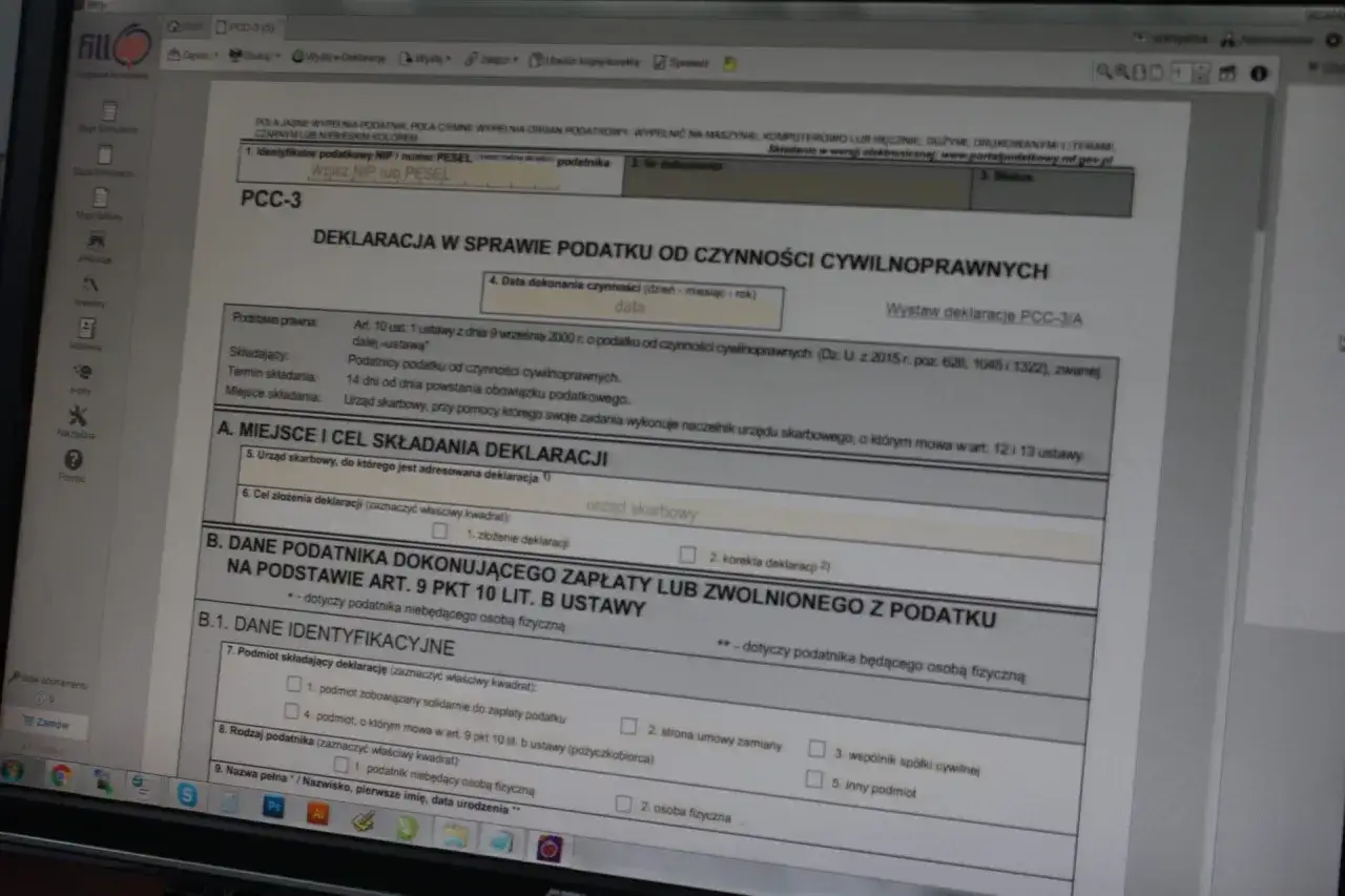 Formularz PCC-3 do rozliczenia podatku od kupna samochodu. Wypełnij go, jeśli kupujesz auto.