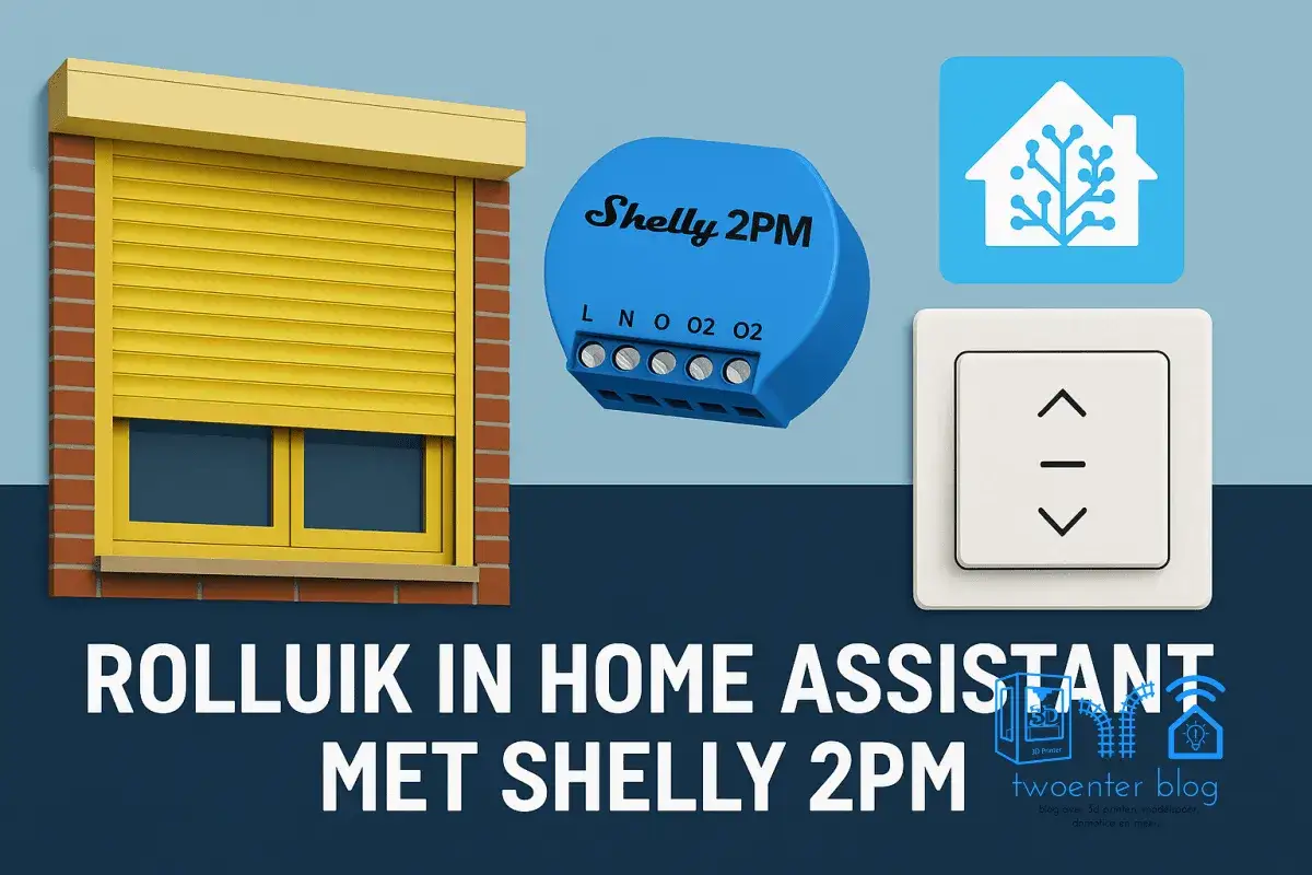 Installation domotique volet roulant avec Shelly 2PM pour Home Assistant. Contrôlez vos volets à distance.