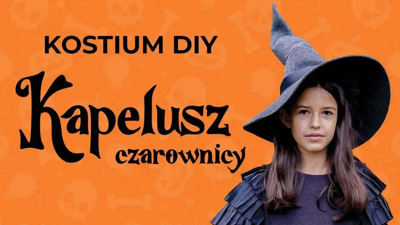 DIY strój czarownicy dla dziecka