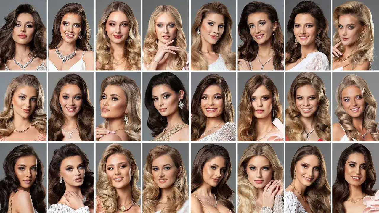 Kandydatki do tytułu Miss Polski prezentują się w całej okazałości, każda z nich to uosobienie piękna i wdzięku.