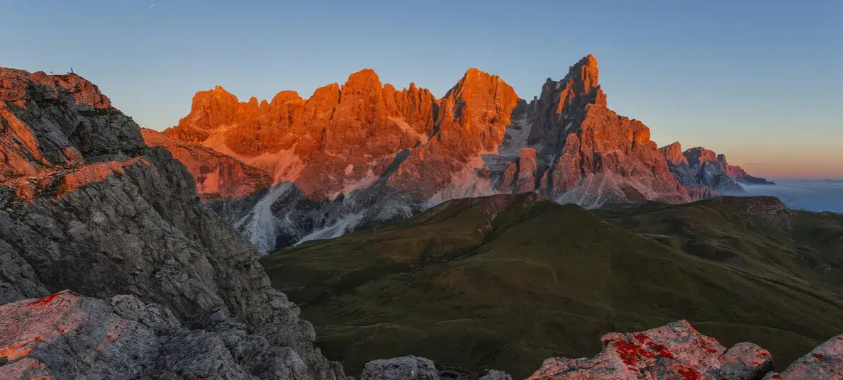 Dolomity enrosadira