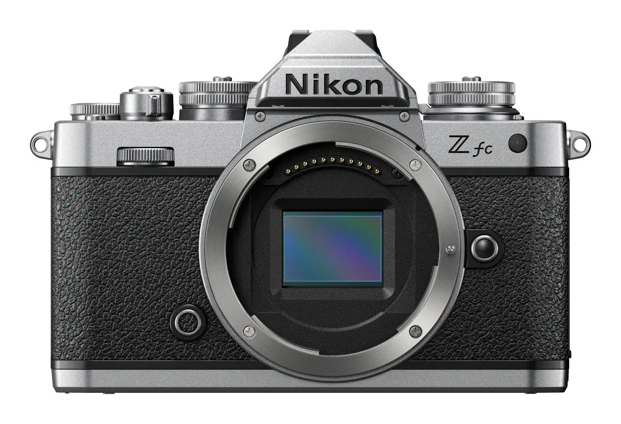 Aparat Nikon z widocznymi danymi EXIF