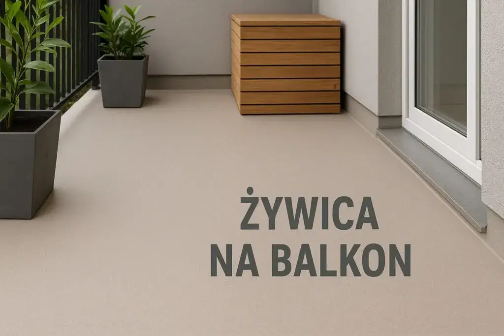 Zdjęcie Tarasy z żywicy epoksydowej: trwałe i estetyczne rozwiązania