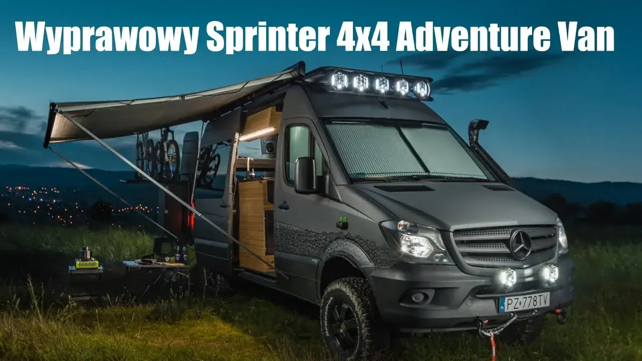 Mercedes Sprinter 4x4 w terenie