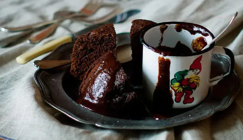 Porto i czekoladowe brownie