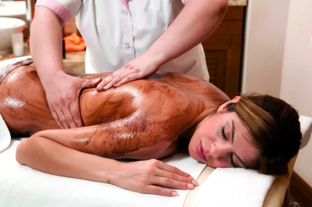masaż czekoladą krok po kroku spa