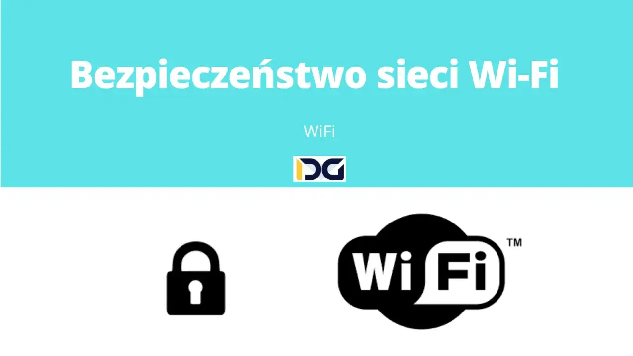 Ikona kłódki i logo Wi-Fi. Dowiedz się, jak zabezpieczyć sieć Wi-Fi w domu, aby chronić swoje dane.