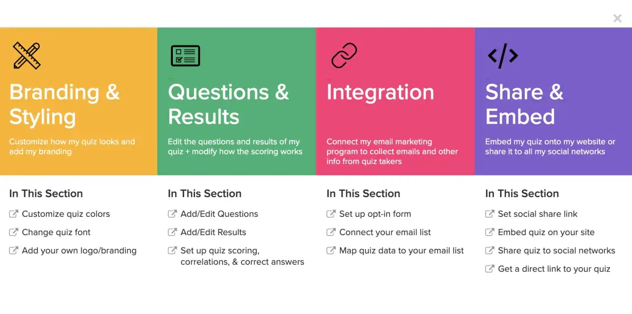 Erstellen Sie kostenlos einen Kahoot! Hier sehen Sie Optionen f&uuml;r Branding, Fragen, Integration und Teilen.