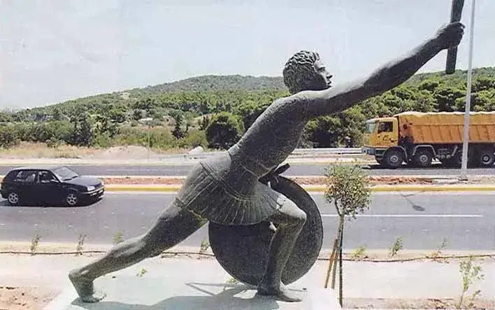 Filippides bieg z Maratonu do Aten