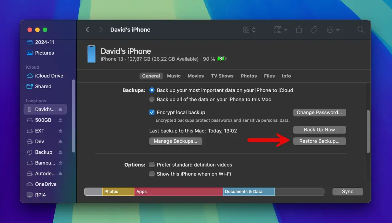 iPhone factory reset reasons