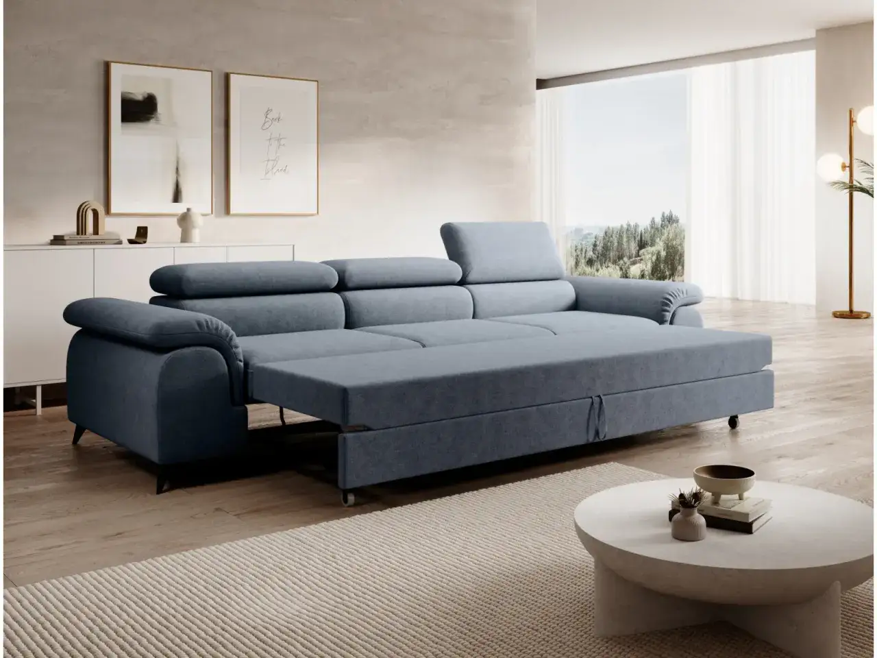 Sofa z funkcją spania