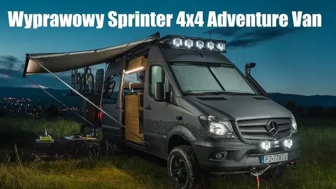 bus 4x4 w terenie