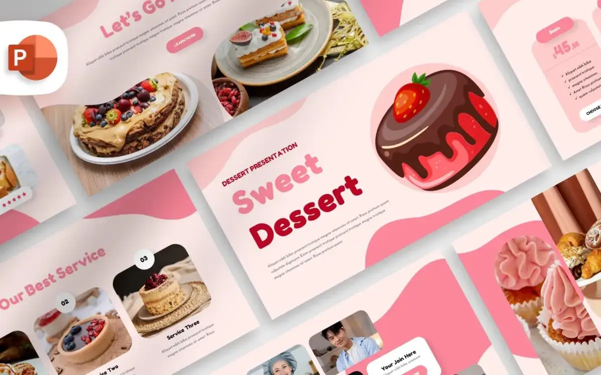 Nahaufnahme von handwerklich hergestellten Desserts, hochwertige Zutaten, ansprechende Pr&auml;sentation