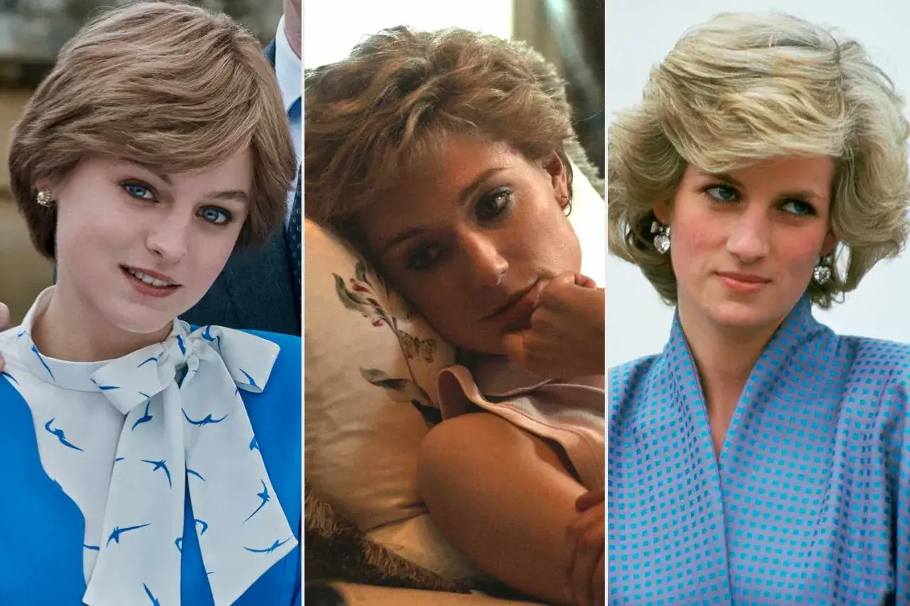 Trzy wcielenia Diany: młoda Emma Corrin, Elizabeth Debicki i Diana Spencer. Obsada