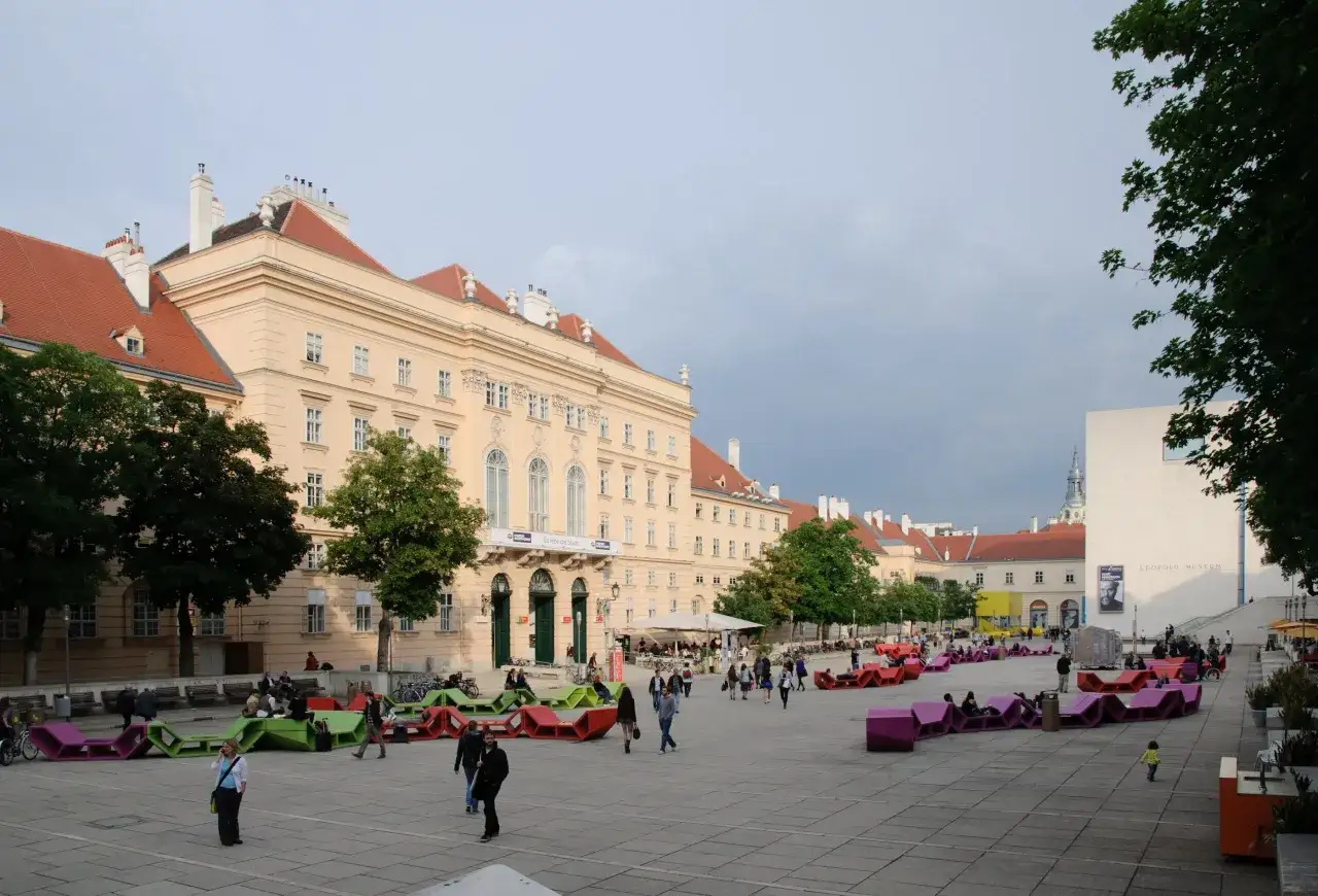 Muzea sztuki nowoczesnej Wiedeń MuseumsQuartier
