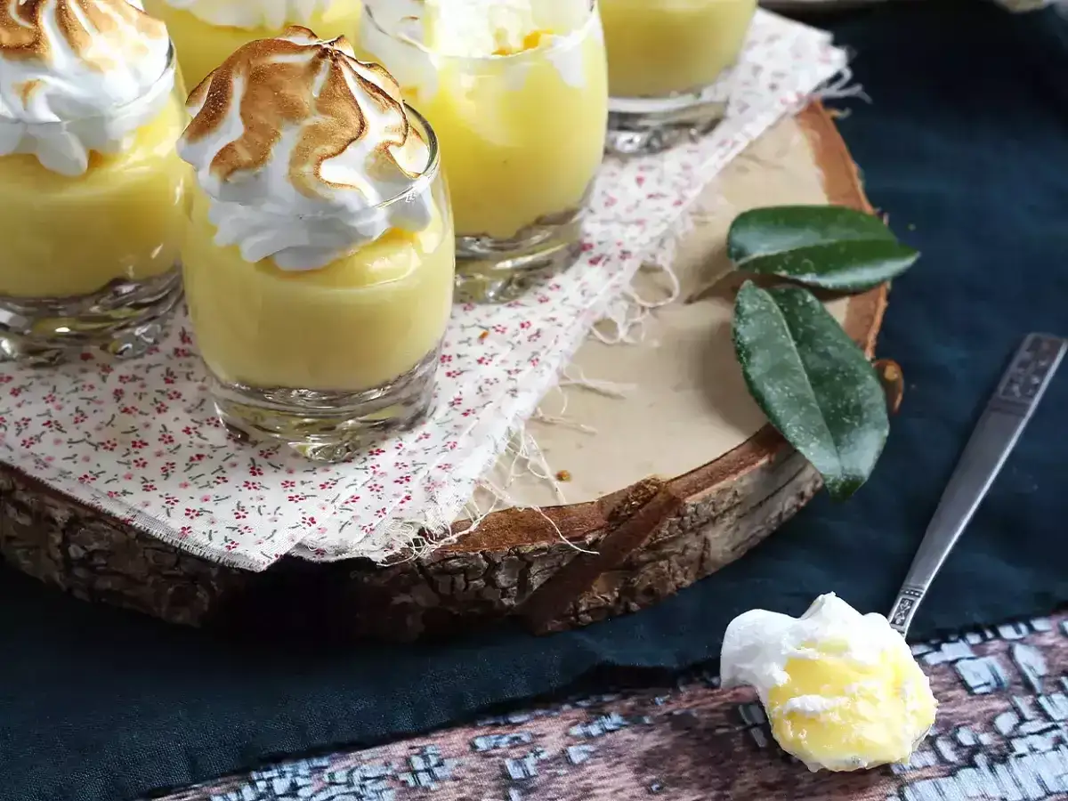 Lemon meringue monoporzione e al bicchiere