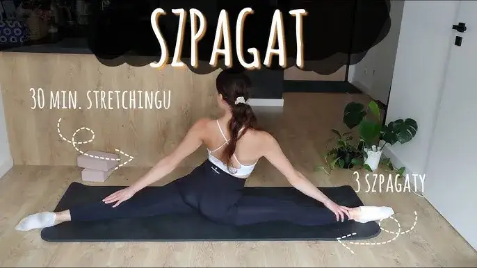 Rozgrzewka przed rozciąganiem szpagat męski