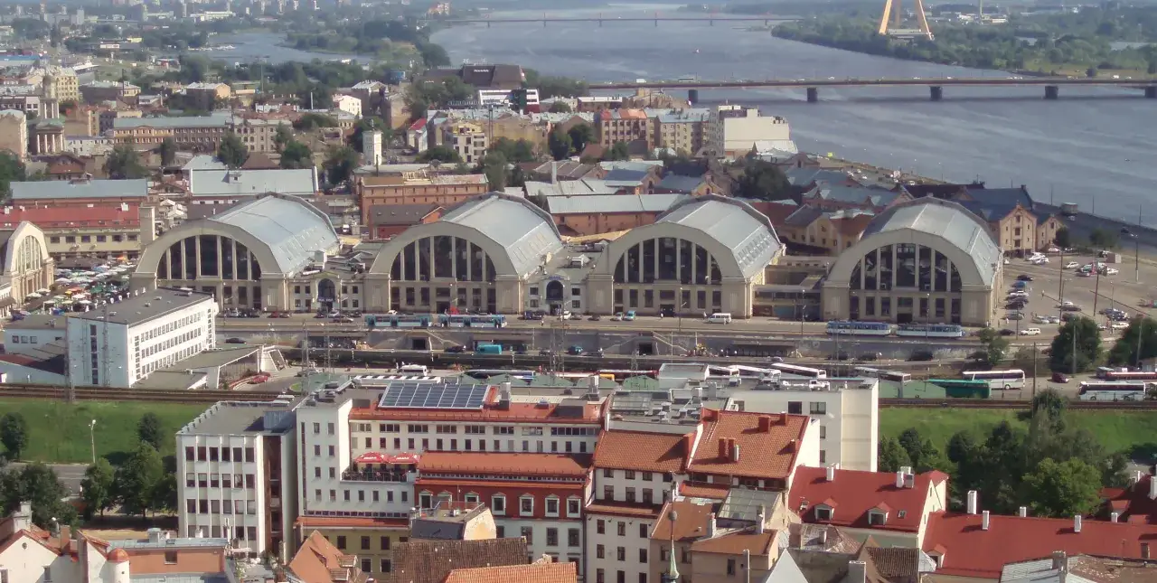 Centralny Targ Ryga hangary