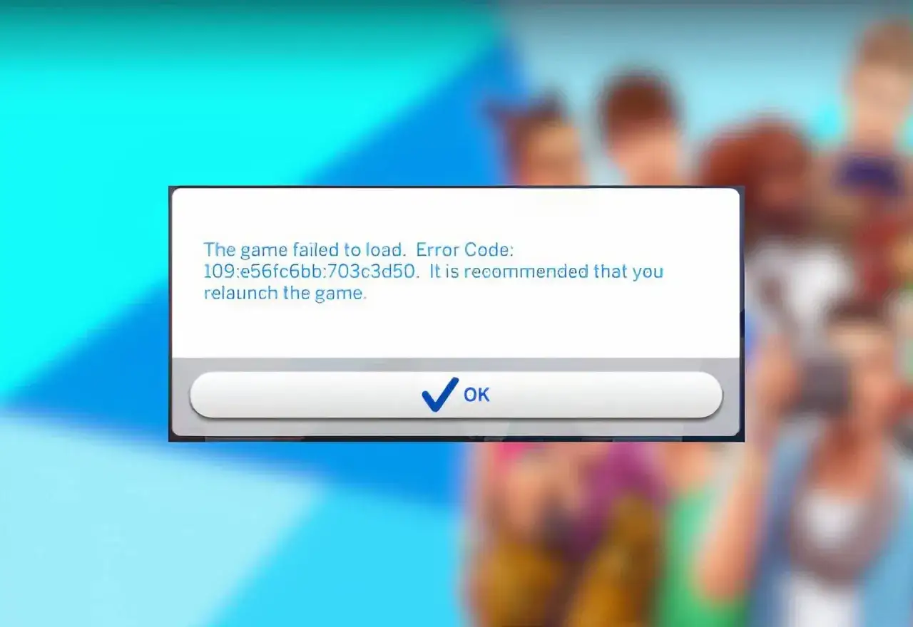 Sims 4 error message troubleshooting