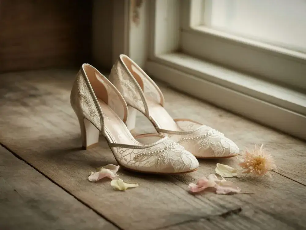 buty ślubne boho różne style