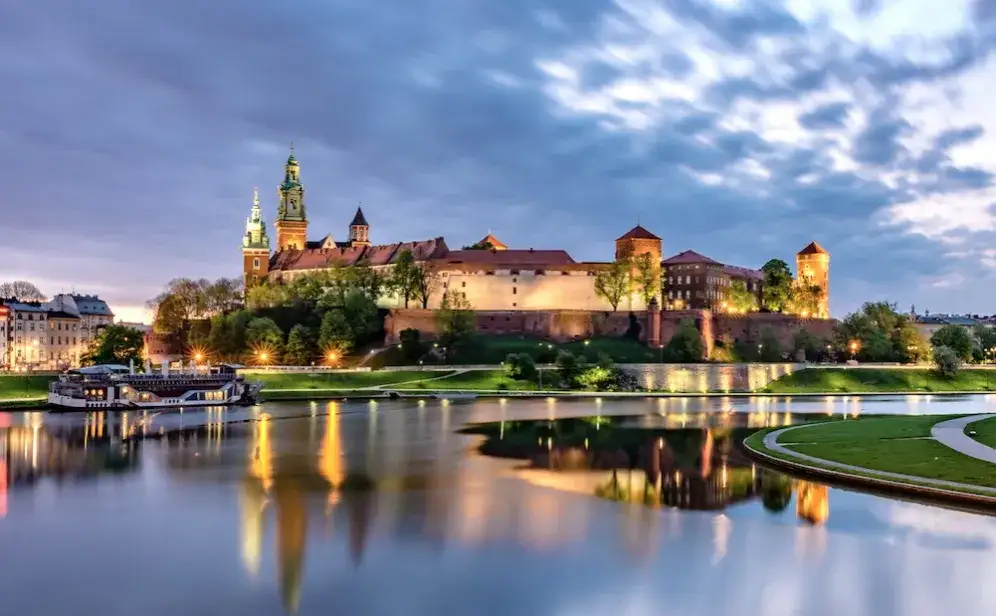 Wawel Zamek Królewski panorama