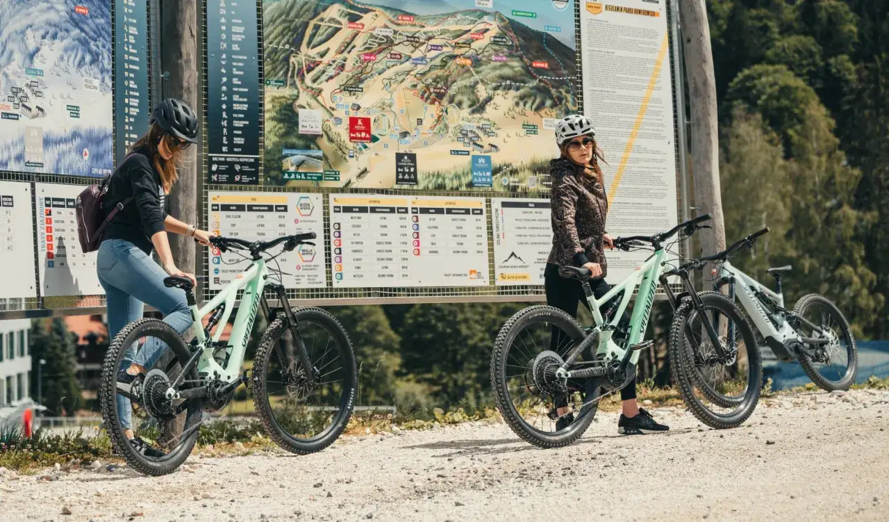Singletrack Glacensis rower górski Dolní Morava Sky Bridge