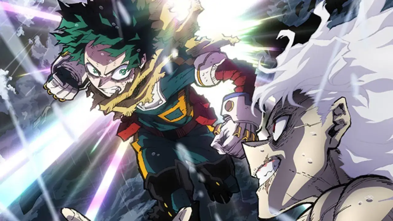 Izuku Midoriya en acción, ¿listo para la boku no hero temporada 8 fecha de estreno? ¡La batalla final se acerca!