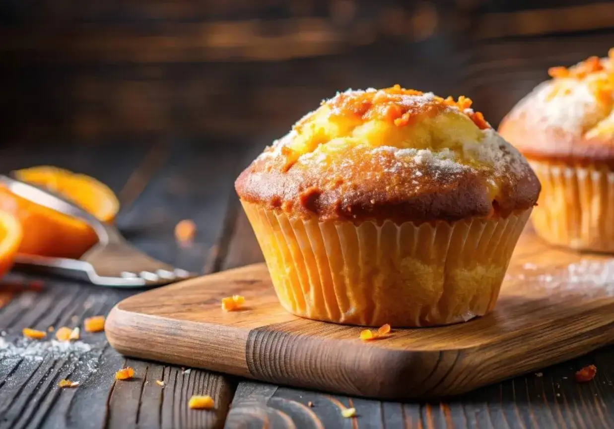Puszyste muffinki z pomarańczą, idealne na każdy dzień. Ten przepis na wilgotne i puszyste muffinki zachwyci każdego.