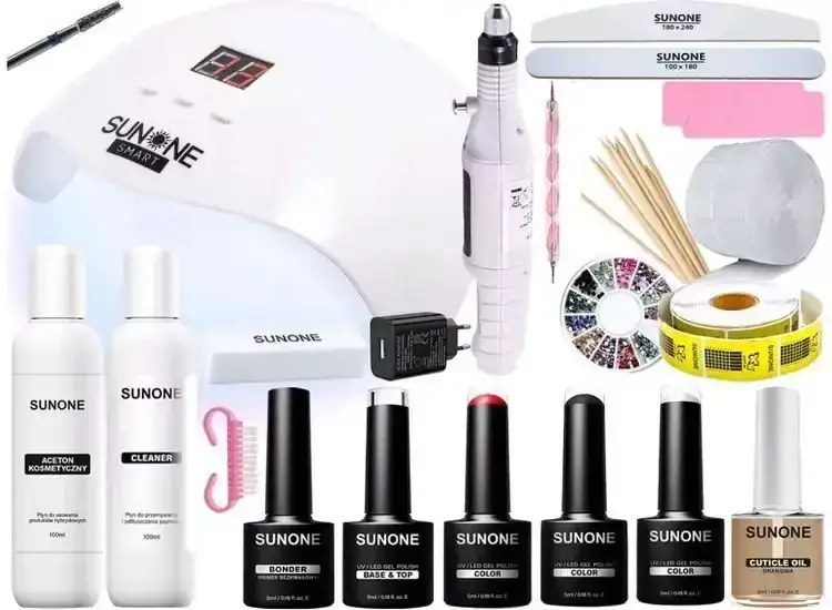 akcesoria do manicure hybrydowego