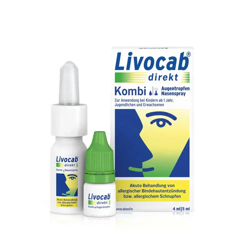 Verschiedene Medikamente gegen Heuschnupfen (Tabletten, Nasenspray, Augentropfen)