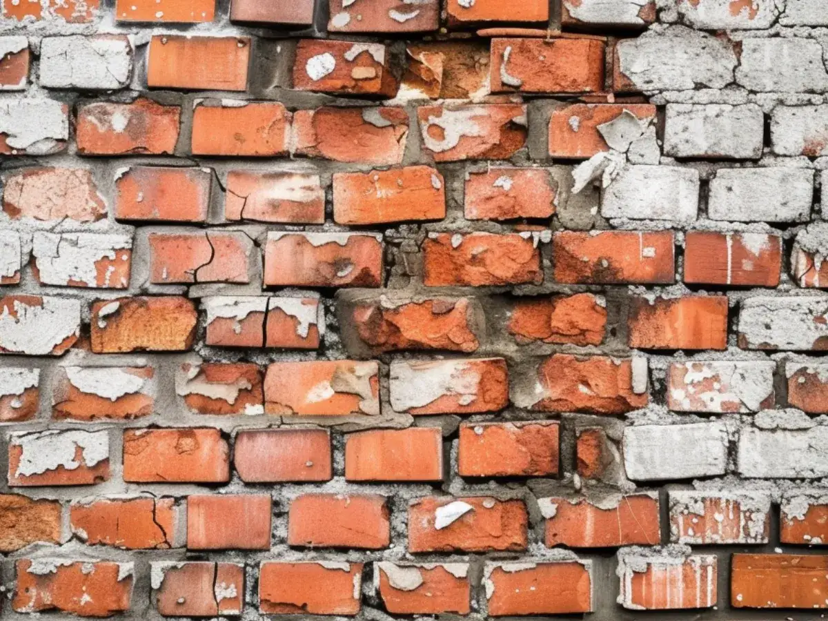 porównanie cegły gipsowej betonowej i prawdziwej