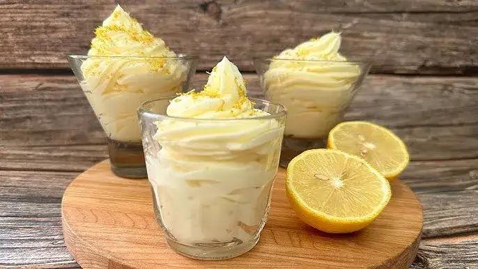 Postres de limón fáciles y rápidos sin horno