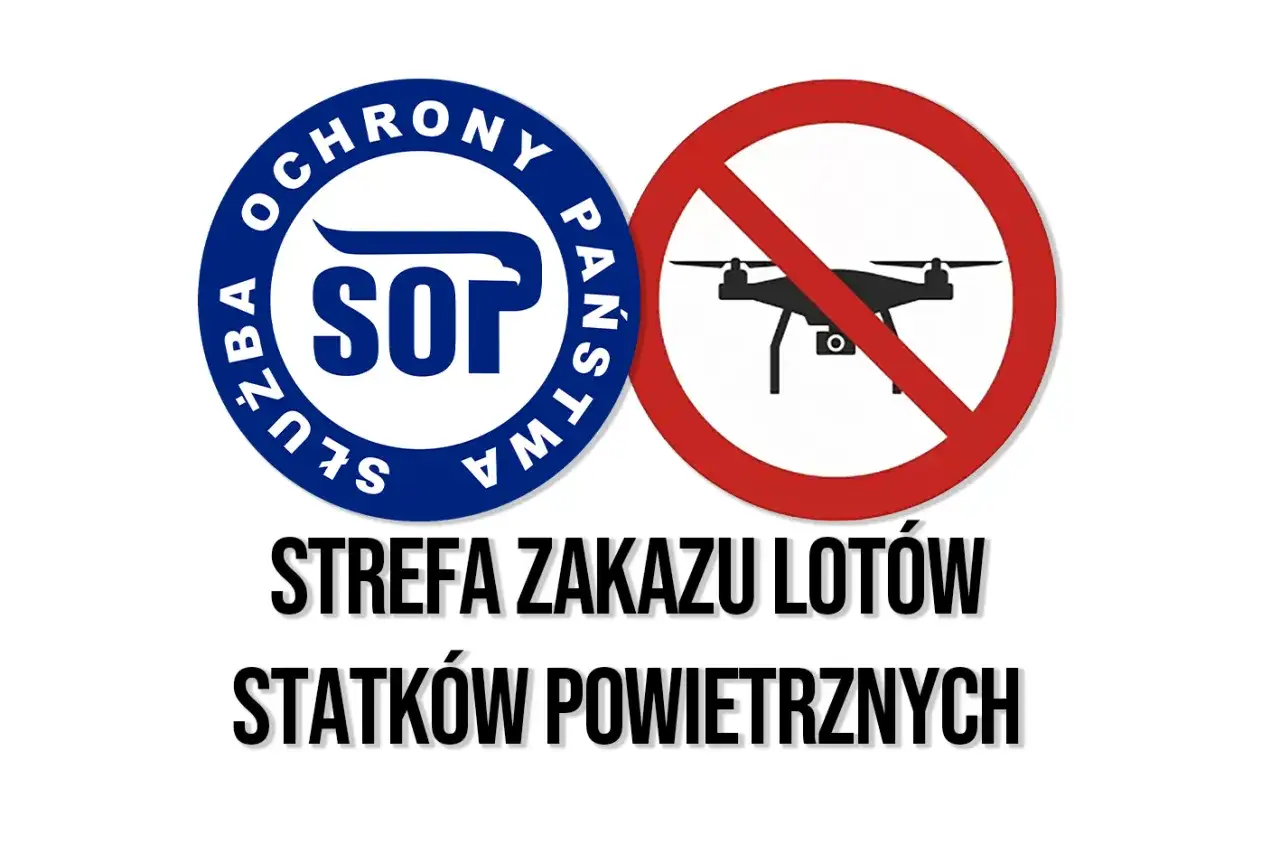 SOP chroni prezydenta. Incydenty z dronami pod rezydencją w marcu 2026? Strefa zakazu lotów statków powietrznych.