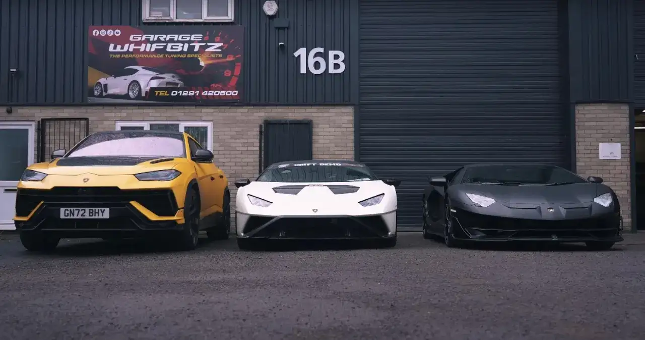 Lamborghini Aventador Huracan Urus porównanie