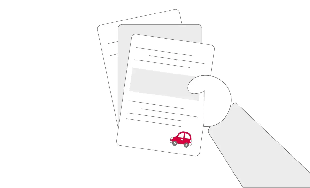 Documenti con un'auto rossa, per la successione auto defunto senza testamento costo.