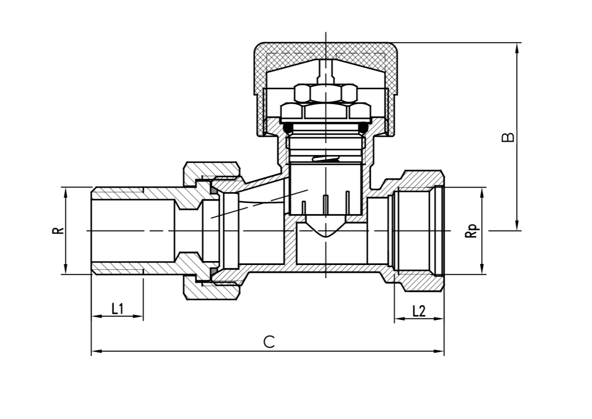 Parametry zaworu termicznego