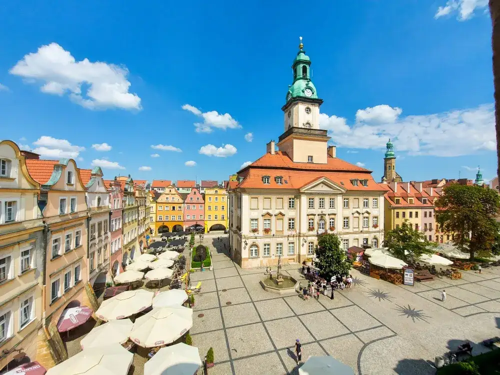 Jelenia Góra Rynek Ratusz