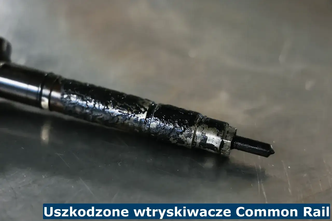 uszkodzone wtryskiwacze common rail