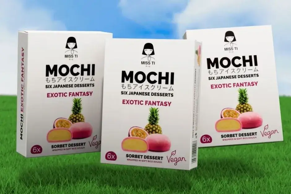 kolorowe lody mochi r&oacute;żne smaki