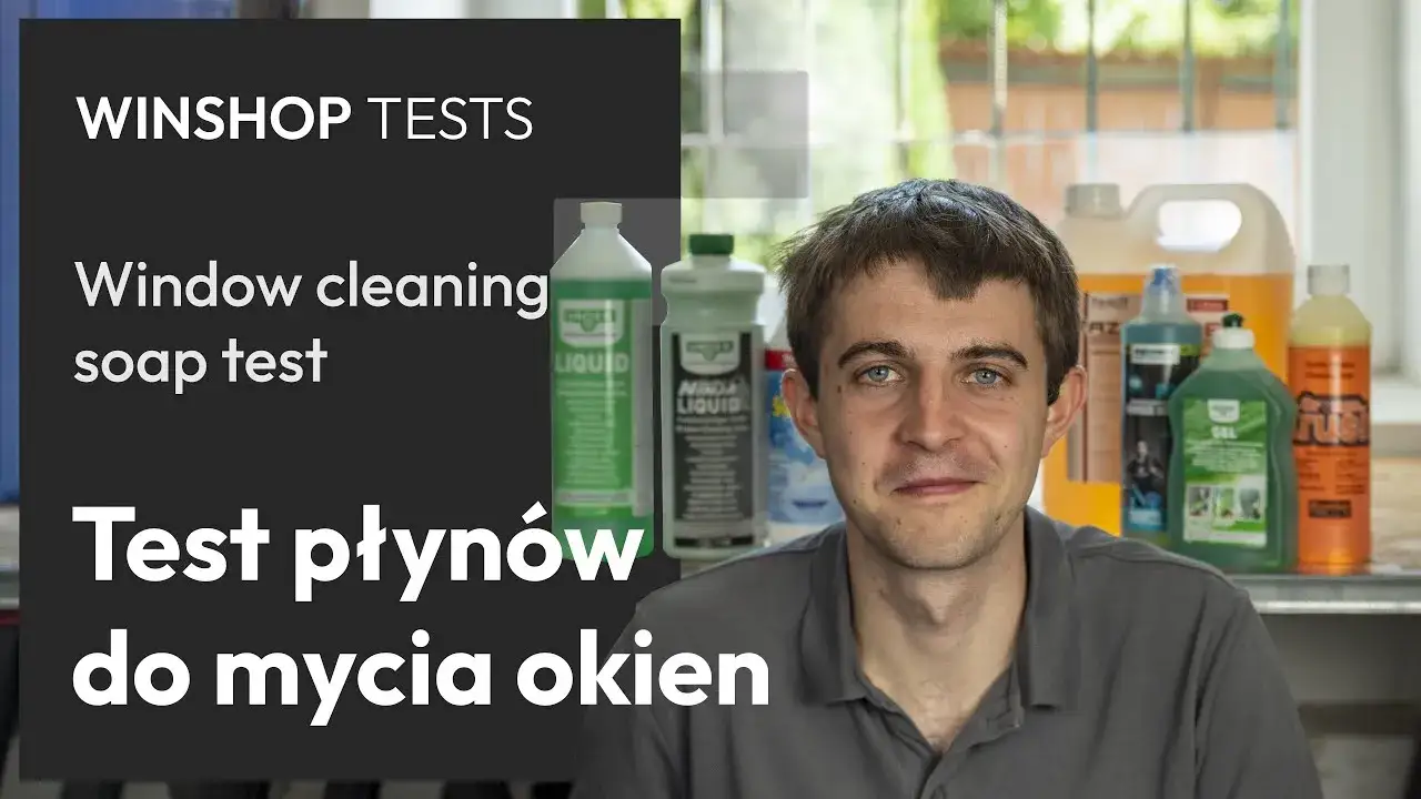 płyny do mycia okien porównanie