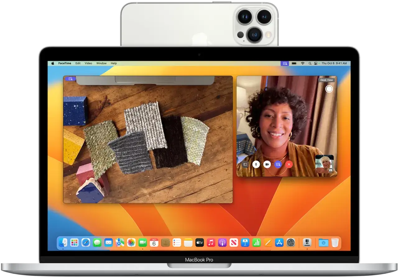iPhone als Webcam MacBook