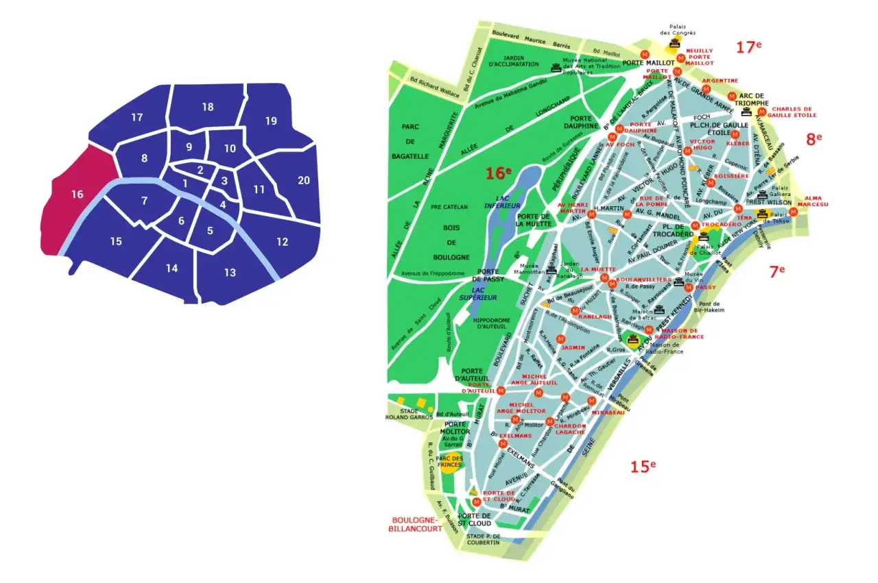 Ulica w Le Marais Paryż
