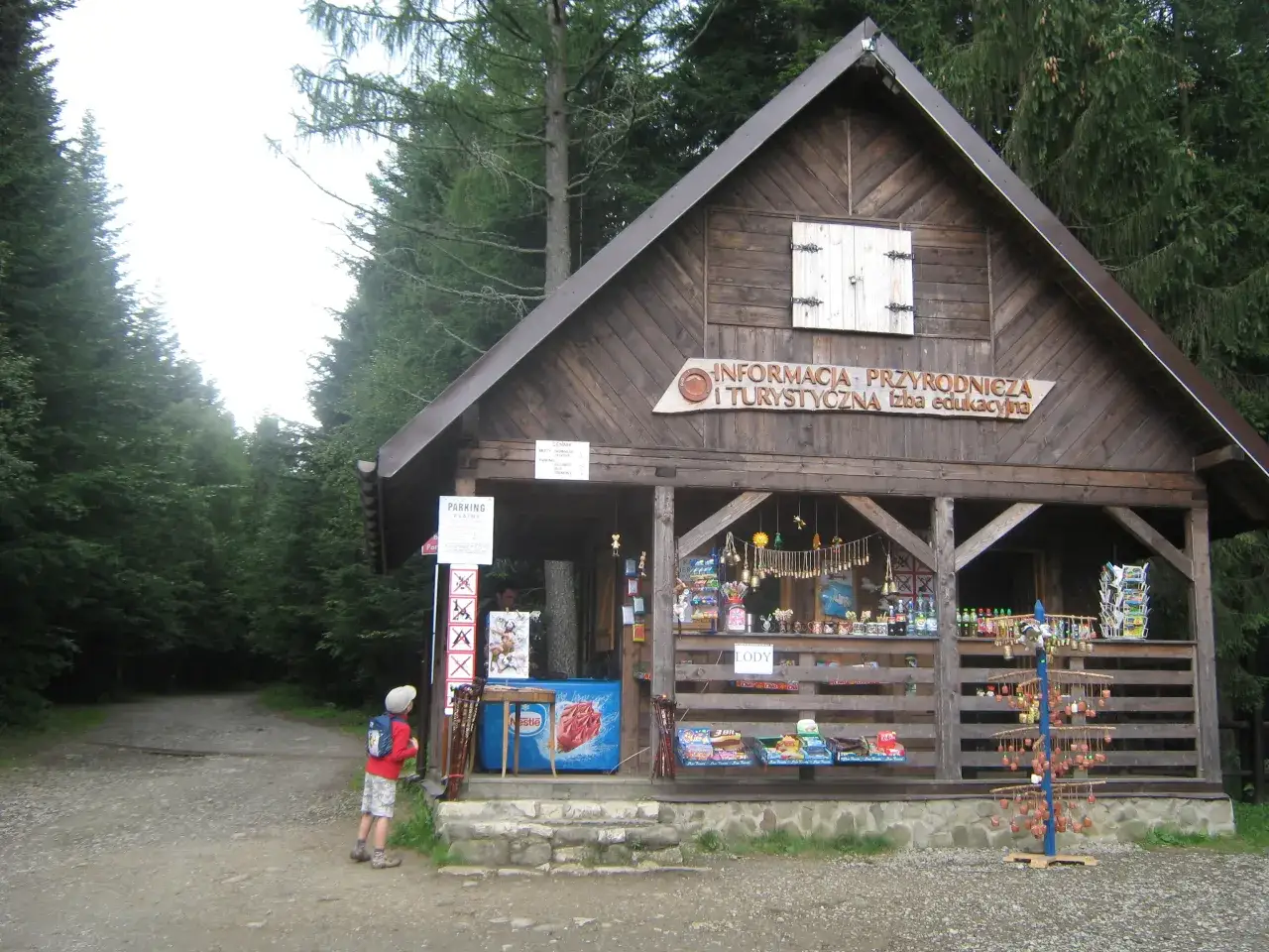 Zawoja parking Babia Góra