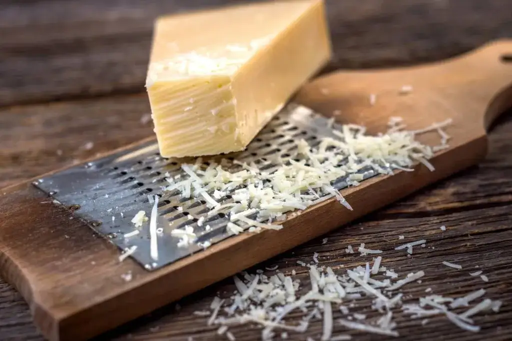 mrożenie tartego parmezanu krok po kroku