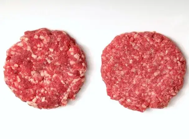 Vari tagli di carne per hamburger