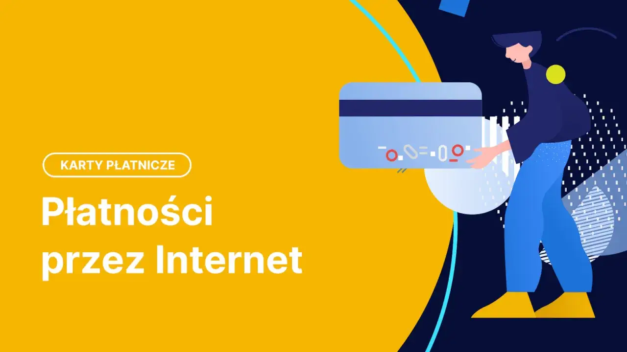 Płatności kartą przez Internet. Karta płatnicza w rękach osoby, symbolizująca wygodne transakcje online.