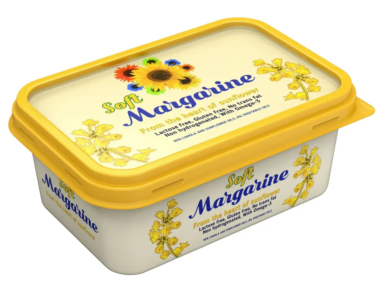 Pudełko margaryny 