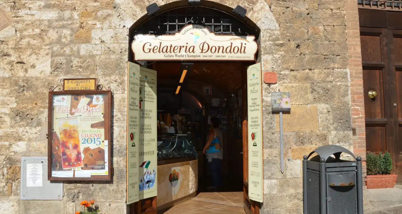 Gelateria Dondoli San Gimignano lody